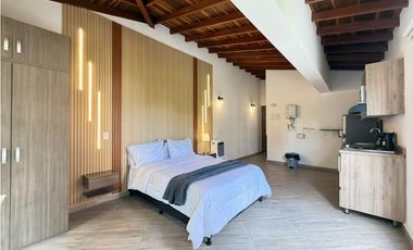 Amoblado HERMOSO Estudio tipo loft Laureles Estadio.