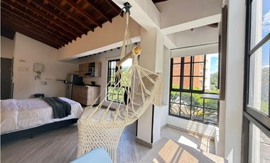 Amoblado HERMOSO Estudio tipo loft Laureles Estadio.