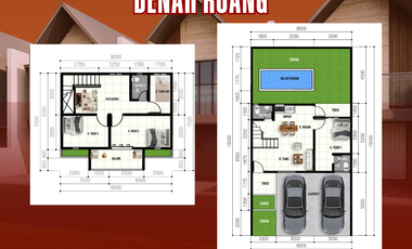 Gentan, Baki - Tanpa KPR, Rumah Baru Scandinavian Tipe 90/193
