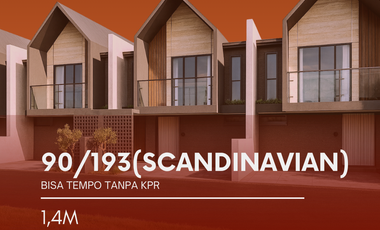 Gentan, Baki - Tanpa KPR, Rumah Baru Scandinavian Tipe 90/193