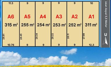 Tanah Jogja Utara View Gunung Merapi, Cocok Untuk Hunian dan Villa