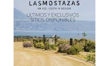 Parcelas Condominio las Mostazas 2da línea vista al Mar