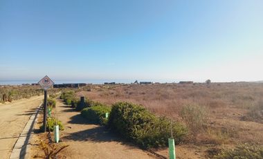 Parcelas Condominio las Mostazas 2da línea vista al Mar