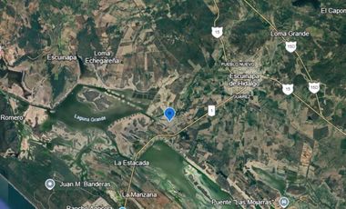 Granja de camarones en venta, Escuinapa, Sinaloa