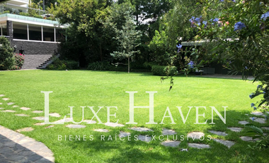 Espectacular casa en Lomas de Chapultepec  con Vista Verde