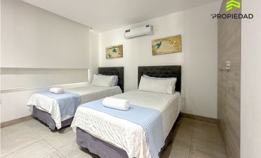 Departamento amoblado frente al mar en Mykonos Manta – Barbasquillo