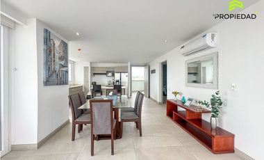 Departamento amoblado frente al mar en Mykonos Manta – Barbasquillo