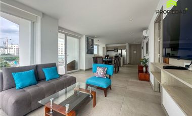 Departamento amoblado frente al mar en Mykonos Manta – Barbasquillo