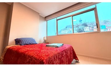 Puerto Santa Ana, River Front 1 Departamento en Renta, 90m2