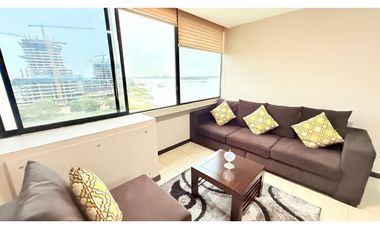 Puerto Santa Ana, Bellini Suite Amoblada en Renta, 60m2