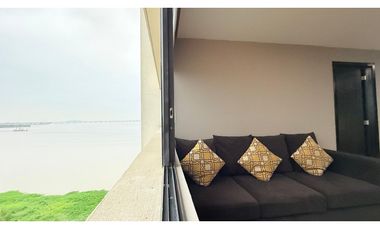 Puerto Santa Ana, Bellini Suite Amoblada en Renta, 60m2