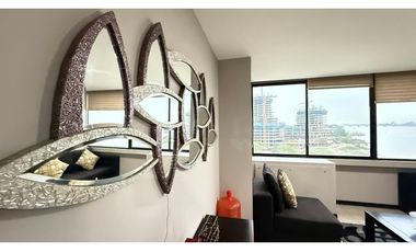 Puerto Santa Ana, Bellini Suite Amoblada en Renta, 60m2