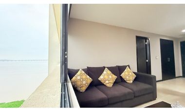 Puerto Santa Ana, Bellini Suite Amoblada en Renta, 60m2