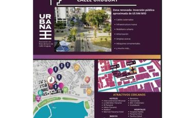 Venta de proyecto UPTOWN ideal para Airbnb, Calle Uruguay, Cod-J062