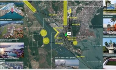 Venta de Terreno a orilla de calle en La Boca, Ancón, Balboa Cod-J009