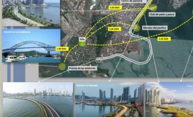 Venta de Terreno a orilla de calle en La Boca, Ancón, Balboa Cod-J009