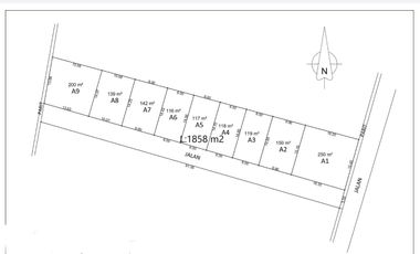 Tanah JogjaTepi Jalan Aspal Dekat Kampus UII Cocok Kost dan Villa
