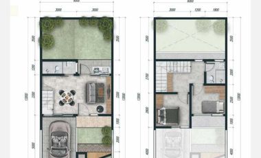 Disewakan Cluster River GAte Gardens Candi Sawangan 2 jt/Bulan