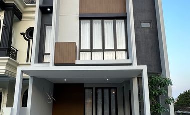 Rumah scandinavian industrial full furnish jakarta selatan