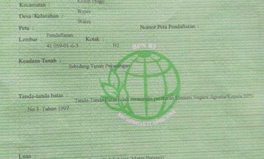 JUAL TANAH DI WATES KOTA KULONPROGO