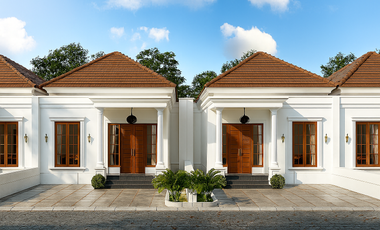 Rumah Godean, Tipe Klasik 50/108, 2 Kamar, 1 Kamar Mandi