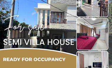 FOR SALE SEMI VILLA HOUSE WITH A BEAUTIFUL POOL JACUZZI AT UNGASAN