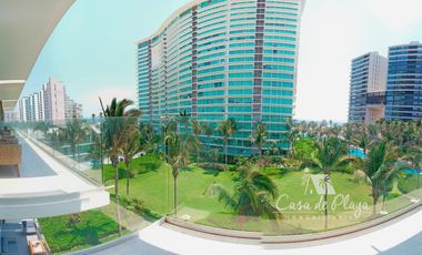 Departamento en  renta Península Acapulco Diamante