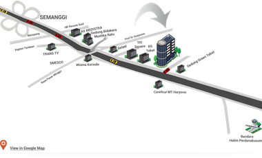 Dijual Apartement Strategis Milik Sendiri Depan Jl MT Haryono Jakarta Selatan