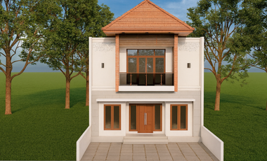 Rumah Bonus Kolam Renang Jl. Damai Tipe Bali 110/171. SHM PBG