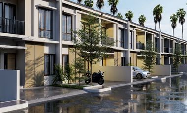 Rumah dua lantai di jual  akses terdekat toll jatibening dan lrt cikunir 1