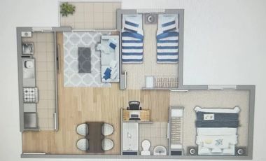 Departamento en Venta en Luis Matte Larrain N°175 departamento 24 edificio R