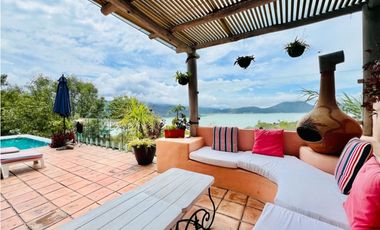 CASA EN RENTA VISTA  AL PUEBLO Y AL LAGO