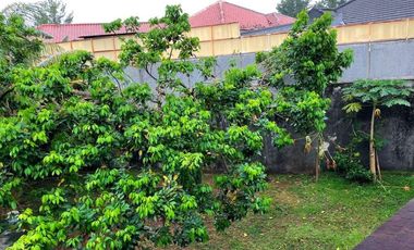 Tanah 555 m Ngantong Depan Taman di Jl Neptunus Villa Cinere Mas