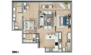 Departamento en Venta en a pasos de Zoco, punto gastronomico y cultural