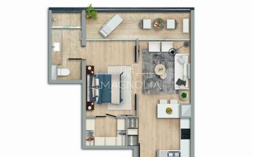 Departamento en Venta en a pasos de Zoco, punto gastronomico y cultural