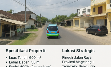 TANAH + BANGUNAN SUPER MURAH TIMUR CANGUK JL. MAGER KOPENG