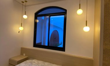 Villa Mediterania Santorini Siap Huni di Nusa Dua Bali