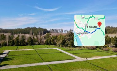 Lotes a 9 minutos de Concepción