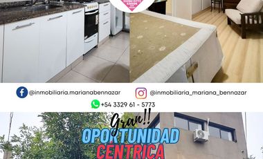 DEPARTAMENTO CENTRICO - AMOBLADO - SAN PEDRO