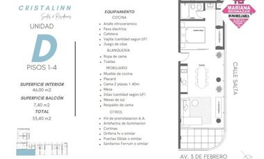 CRISTAL INN - DEPARTAMENTOS EN POZO