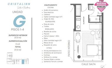 CRISTAL INN - DEPARTAMENTOS EN POZO