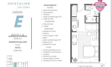 CRISTAL INN - DEPARTAMENTOS EN POZO