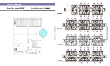 DEPARTAMENTO EN VENTA - FINANCIADO - 1 dormitorio WA DIAMOND, San Lorenzo Chico