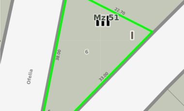 Lote en venta en Sierra de los Padres con vista al campo y 750 m² en esquina