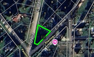 Lote en venta en Sierra de los Padres con vista al campo y 750 m² en esquina