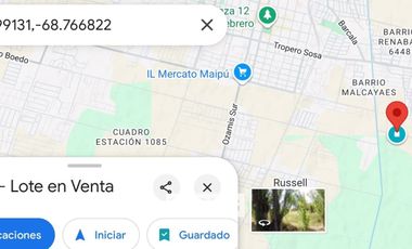 Lote en venta de 433m2 ubicado en Coquimbito