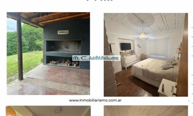 AT156.TALA HUASI. GRAN CASA FRENTE AL RIO. 9 PAX