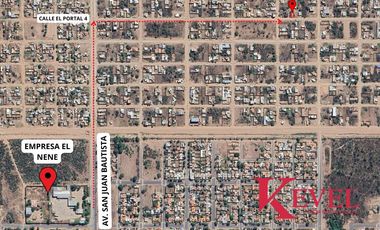 LOTE DE 250m2 CON SERVICIO DE LUZ Y AGUA