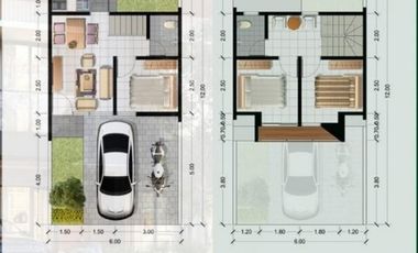 Rumah baru siap huni full furnish tipe muren lokasi safira gold mansio