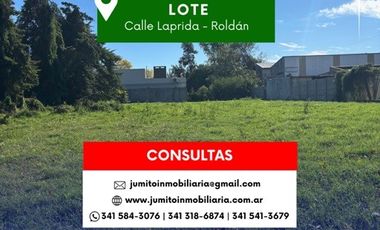 Terreno / Lote en venta de 1222m2 ubicado en Roldán